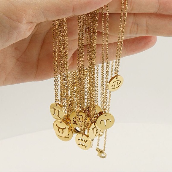 Constellation Titanium Steel Necklace - Picture 3 of 6